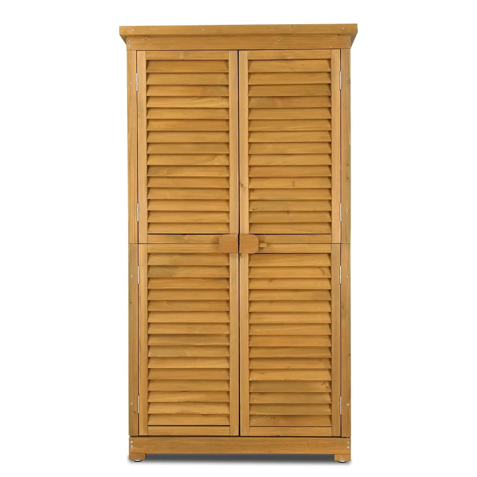 87*46.5*160cm Black Single Slope Top Fir Garden Storage Box Storage Room Yellow
87*46.5*160cm Black Single Slope Top Fir Garden Storage Box Storage Room Yellow