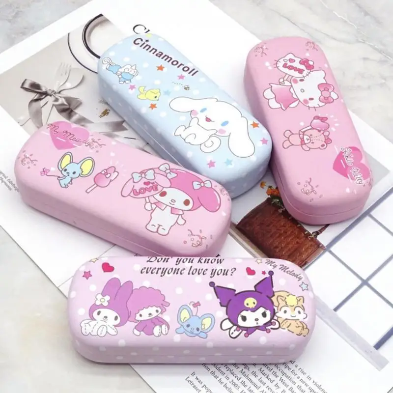 Cinnamoroll Kuromi Anime Kawaii Sanrio Storage Case Cute Cartoon My Melody Glasses Box Send Glasses Cloth Gifts for Kids
Cinnamoroll Kuromi Anime Kawaii Sanrio Storage Case Cute Cartoon My Melody Glasses Box Send Glasses Cloth Gifts for Kids