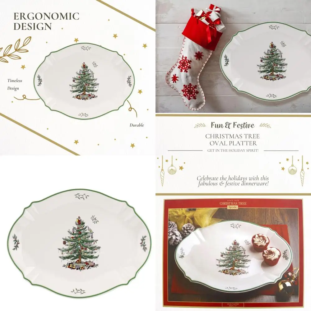 17 Inch Oval Porcelain Serving Platter - Large Plate for Meat, Fruit, Baked Goods - Safe for Microwave and Dishwasher - Elegant
17 Inch Oval Porcelain Serving Platter - Large Plate for Meat, Fruit, Baked Goods - Safe for Microwave and Dishwasher - Elegant