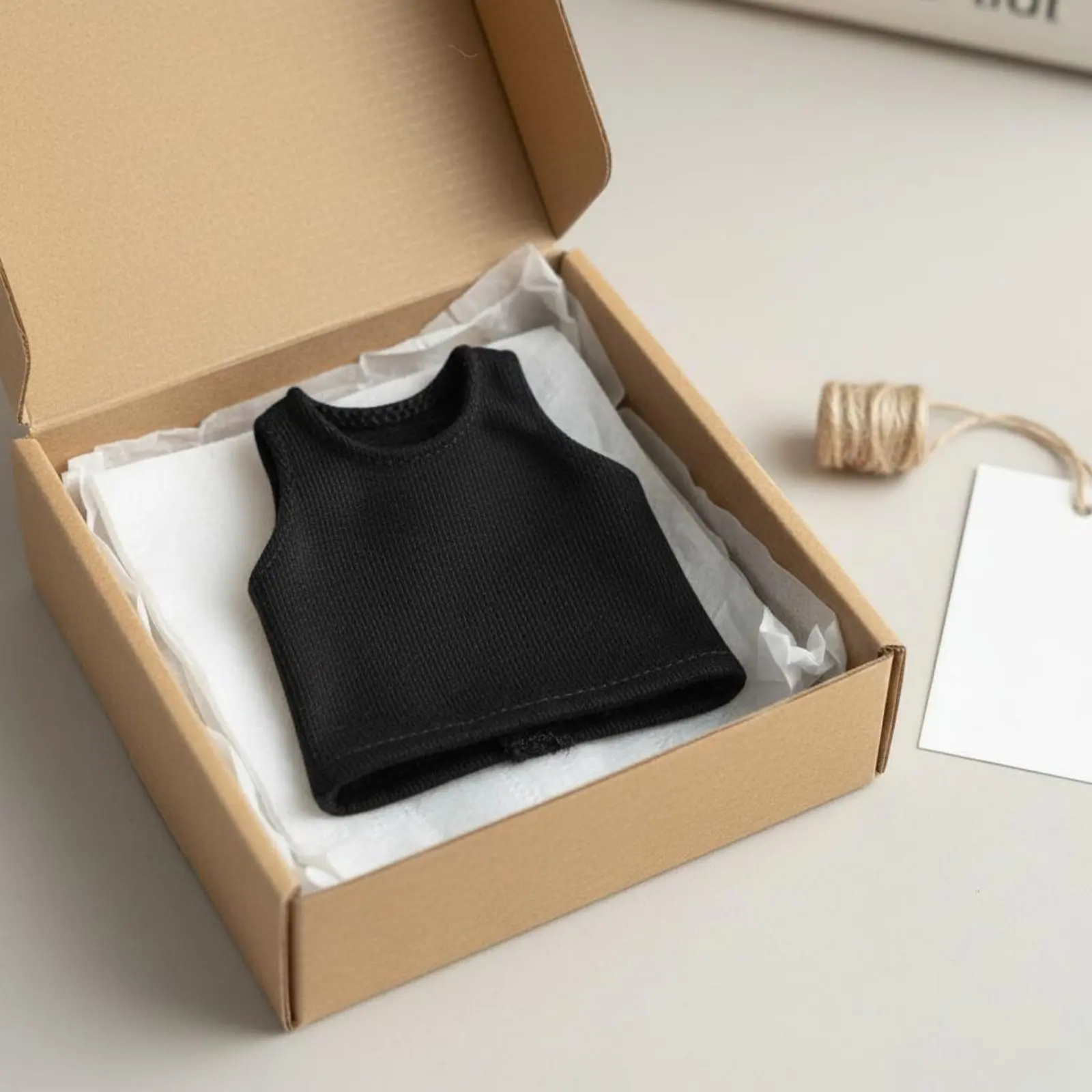 1/12 Scale Doll Vest Loose Fit Miniature Sleeveless Shirt Doll Undershirt Base Underpiece for Toy Photography, Dioramas
1/12 Scale Doll Vest Loose Fit Miniature Sleeveless Shirt Doll Undershirt Base Underpiece for Toy Photography, Dioramas
