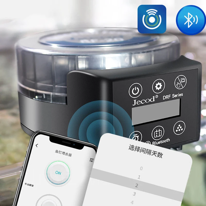 Automatic Fish Tank Feeder Remote Control Timed Quantified Large Capacity Food Dispenser For Aquarium Pet Fish
Automatic Fish Tank Feeder Remote Control Timed Quantified Large Capacity Food Dispenser For Aquarium Pet Fish