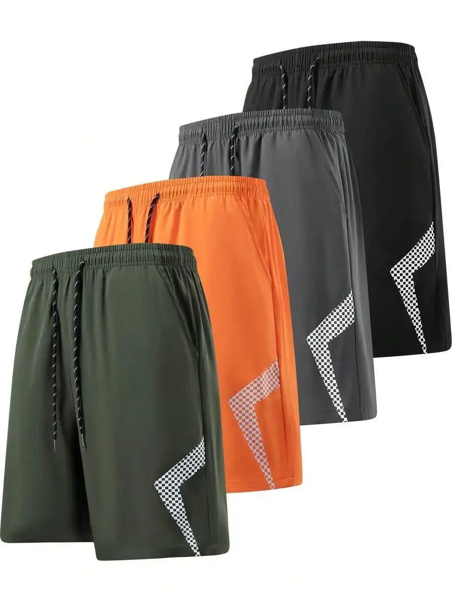 Mens Quick Dry Athletic Shorts With Lightning Checkerboard Print Drawstring Elastic Waist Running Gym Workout Shorts
Mens Quick Dry Athletic Shorts With Lightning Checkerboard Print Drawstring Elastic Waist Running Gym Workout Shorts