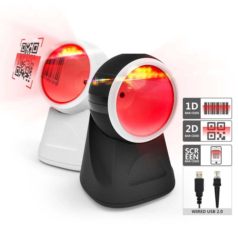 GTCODESTAR 2D Omni Directional Barcode Scanner Embedded QR Code Scanner Wired Desktop Barcode Reader for Supermarket Scanning
GTCODESTAR 2D Omni Directional Barcode Scanner Embedded QR Code Scanner Wired Desktop Barcode Reader for Supermarket Scanning
