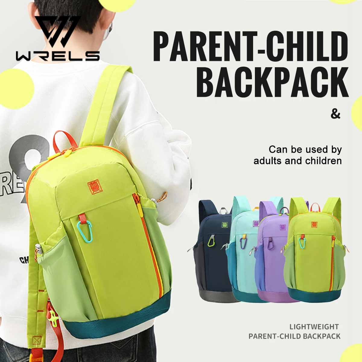 WRELS Sports Backpack Large Capacity Casual Bag Waterproof Multi-functional Travel Backpack Lightweight Outdoor Camping Backpack
WRELS Sports Backpack Large Capacity Casual Bag Waterproof Multi-functional Travel Backpack Lightweight Outdoor Camping Backpack