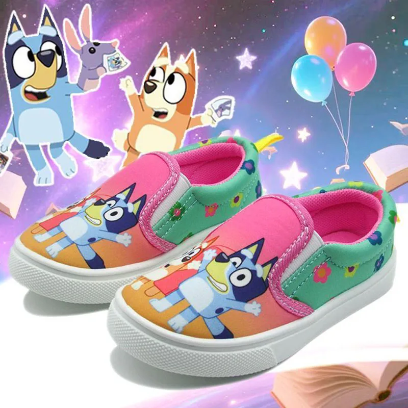 Cute Bluey Canvas Shoes Cartoon Casual Sneakers Non Slip Soft Sole Easy on Slip on Anime Printed All Match Shoes Birthday Gift
Cute Bluey Canvas Shoes Cartoon Casual Sneakers Non Slip Soft Sole Easy on Slip on Anime Printed All Match Shoes Birthday Gift