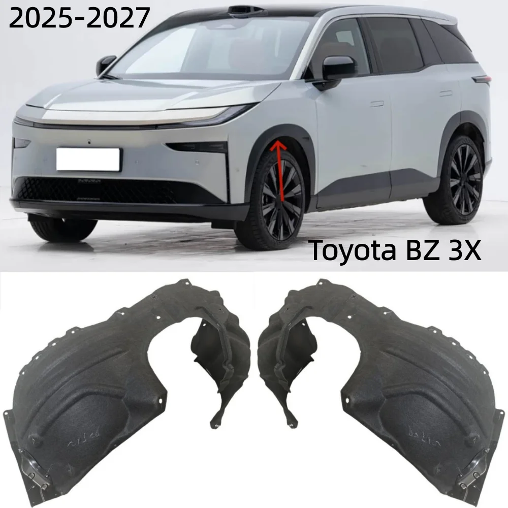 For Toyota BZ 3X front wheel liner mudguard 2025-2027
For Toyota BZ 3X front wheel liner mudguard 2025-2027