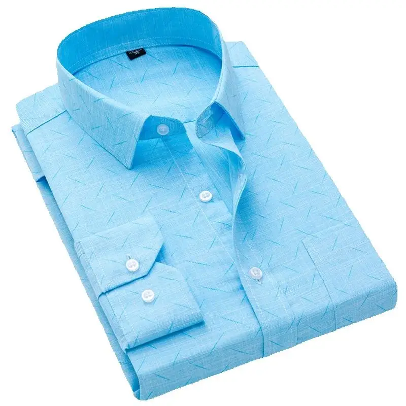 2025 Men Plaid Long Sleeved Man Printl Business Dress Shirts Brand Clothing Work Shirt Comfort Soft breathable Summer Clothing
2025 Men Plaid Long Sleeved Man Printl Business Dress Shirts Brand Clothing Work Shirt Comfort Soft breathable Summer Clothing