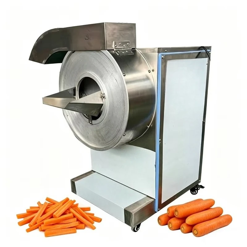 Commercial Food Strip Cutting Machine-304 Stainless Steel Motorized Automatic Cutter Adjustable Size for Potato 500-2000kg/h
Commercial Food Strip Cutting Machine-304 Stainless Steel Motorized Automatic Cutter Adjustable Size for Potato 500-2000kg/h