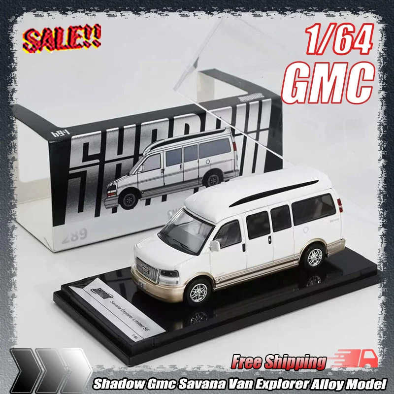 Новая модель New Shadow 1:64 GMC Savana Van Explorer Limited, литая под давлением, из сплава, имитация автомобиля, белая, серая, красная, коллекционная, для демонстрации, украшение
Новая модель New Shadow 1:64 GMC Savana Van Explorer Limited, литая под давлением, из сплава, имитация автомобиля, белая, серая, красная, коллекционная, для демонстрации, украшение