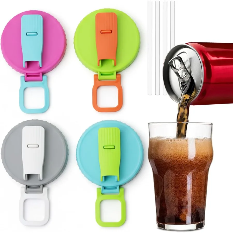 4-упаковка крышек для банок с газировкой и силиконовой соломинкой, многоразовые крышки для банок с газировкой, чтобы сохранить углевание, герметичные банки без BPA для ведра 2,13 дюйма
4-упаковка крышек для банок с газировкой и силиконовой соломинкой, многоразовые крышки для банок с газировкой, чтобы сохранить углевание, герметичные банки без BPA для ведра 2,13 дюйма