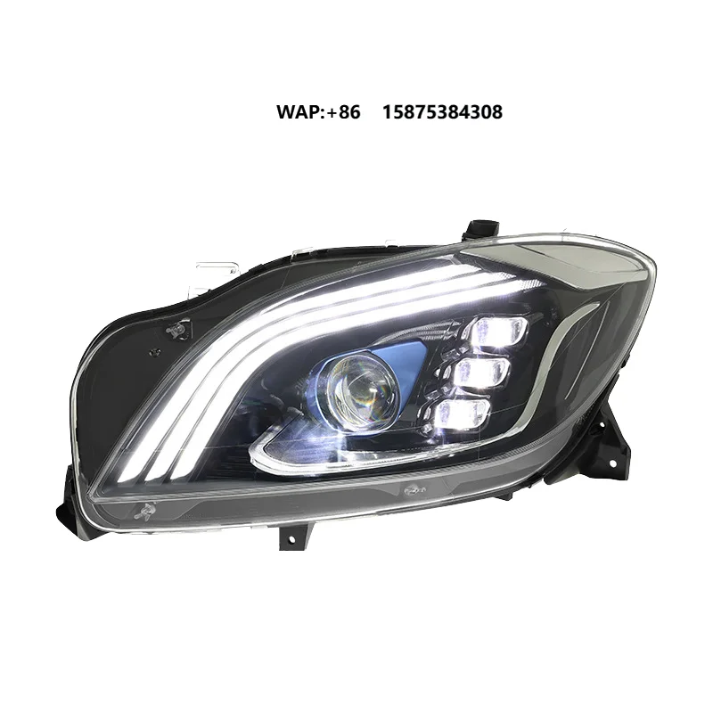 Headlight Assembly Modification Matrix Led Lens Daytime Lights Running Turn Signal Light for Benz ML W166 2012-2015
Headlight Assembly Modification Matrix Led Lens Daytime Lights Running Turn Signal Light for Benz ML W166 2012-2015