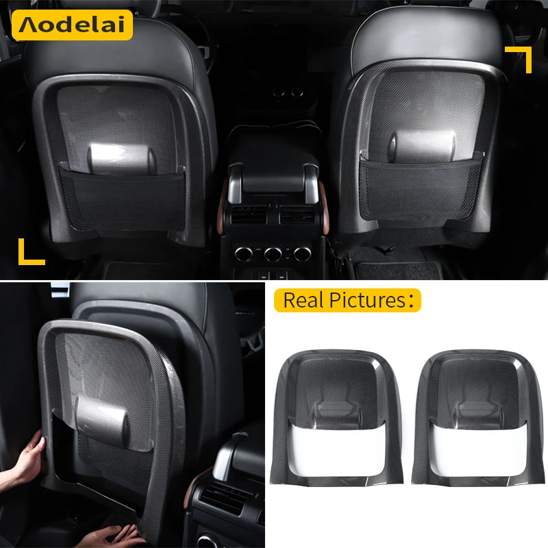 For Land Rover Defender 90 110 2020-2025Car Seat Back Protector Cover Anti-kick Anti-dirty Panel Decoration Stickers Accessories
For Land Rover Defender 90 110 2020-2025Car Seat Back Protector Cover Anti-kick Anti-dirty Panel Decoration Stickers Accessories
