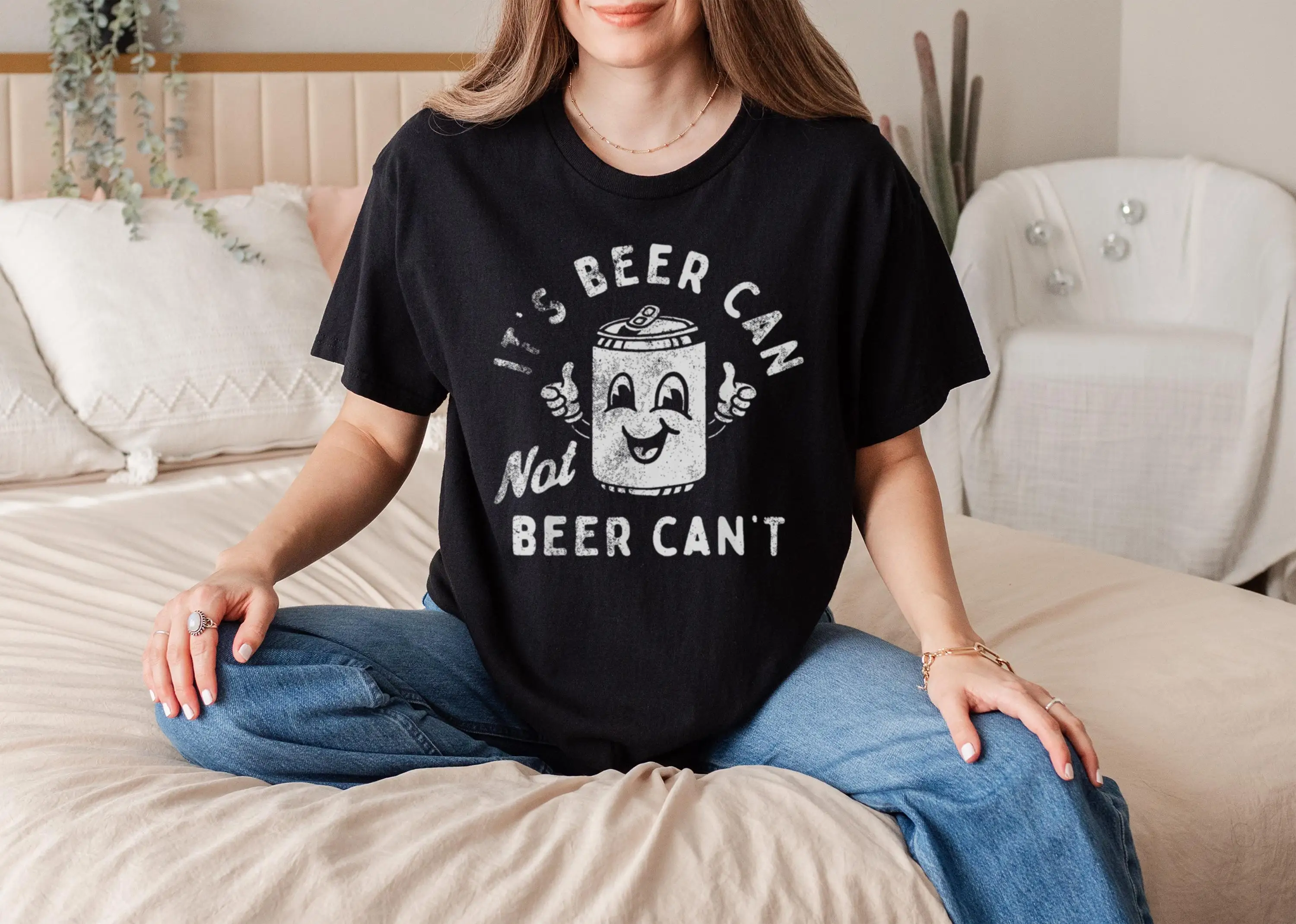 Ретро It's Beer Can Not Beer Can't Графический принт Летние элитные брендовые хлопковые мужские и женские футболки с короткими рукавами Тенденция
Ретро It's Beer Can Not Beer Can't Графический принт Летние элитные брендовые хлопковые мужские и женские футболки с короткими рукавами Тенденция