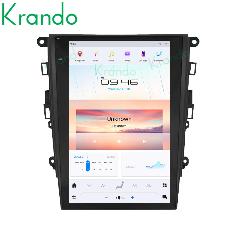 Krando 12.1''Telsa Android Auto Radio Carplay For Ford Mondeo 2013-2018 Gladiator 2020-2021 Car Multimedia GPS 4G autoradio
Krando 12.1''Telsa Android Auto Radio Carplay For Ford Mondeo 2013-2018 Gladiator 2020-2021 Car Multimedia GPS 4G autoradio