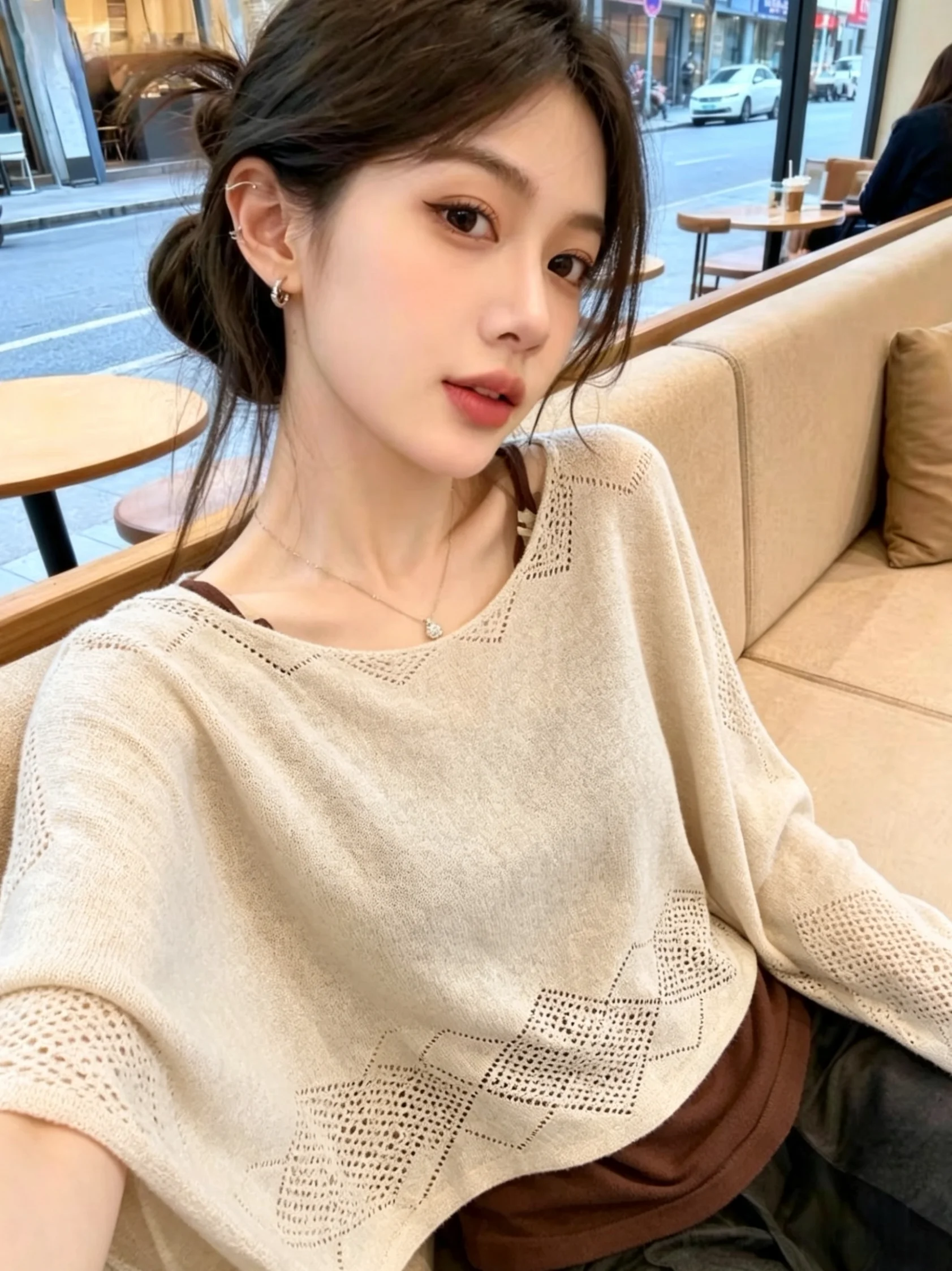 Irregular Hollow out Knitted Summer New Style Women's Camisole Vest Set Self-Keeping Recommendation Korean Style Straight Cut
Irregular Hollow out Knitted Summer New Style Women's Camisole Vest Set Self-Keeping Recommendation Korean Style Straight Cut