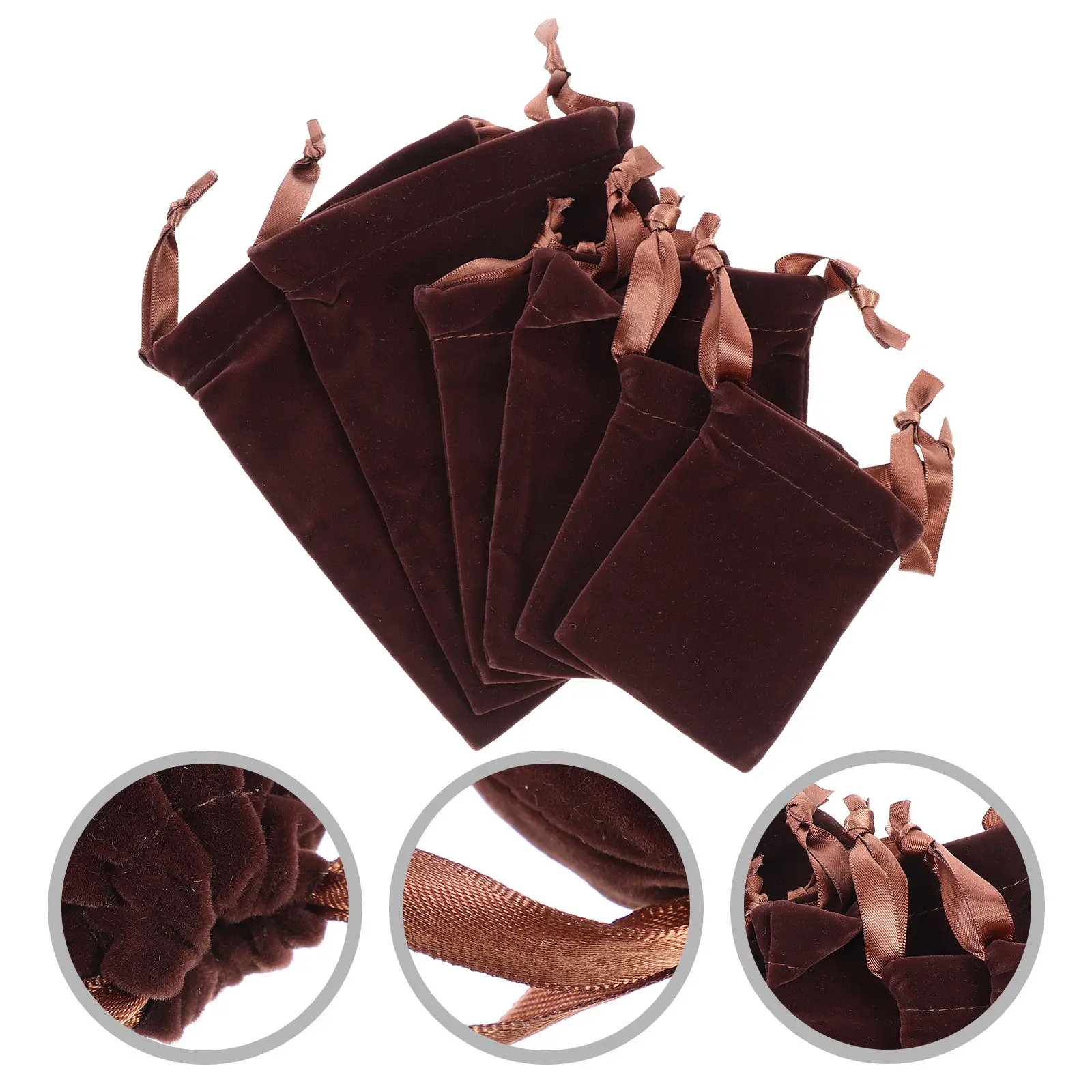 6 шт. велюровых мешочков на шнурке для украшений, премиум-качество, для упаковки подарков, органайзер для косметики, портативное хранение украшений
6 шт. велюровых мешочков на шнурке для украшений, премиум-качество, для упаковки подарков, органайзер для косметики, портативное хранение украшений