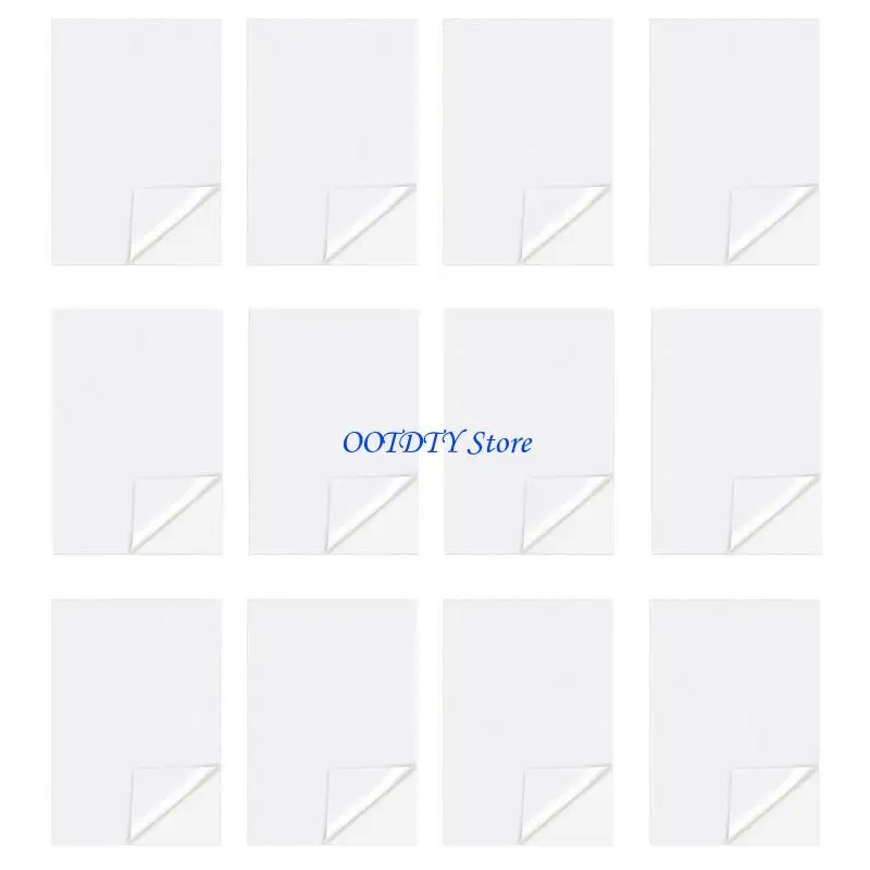 367A 12Pcs Water Soluble Stabilizer Sheets, Printable Embroidery Stabilizer Sheets for Machine, Hand Sewing, Embroidery
367A 12Pcs Water Soluble Stabilizer Sheets, Printable Embroidery Stabilizer Sheets for Machine, Hand Sewing, Embroidery