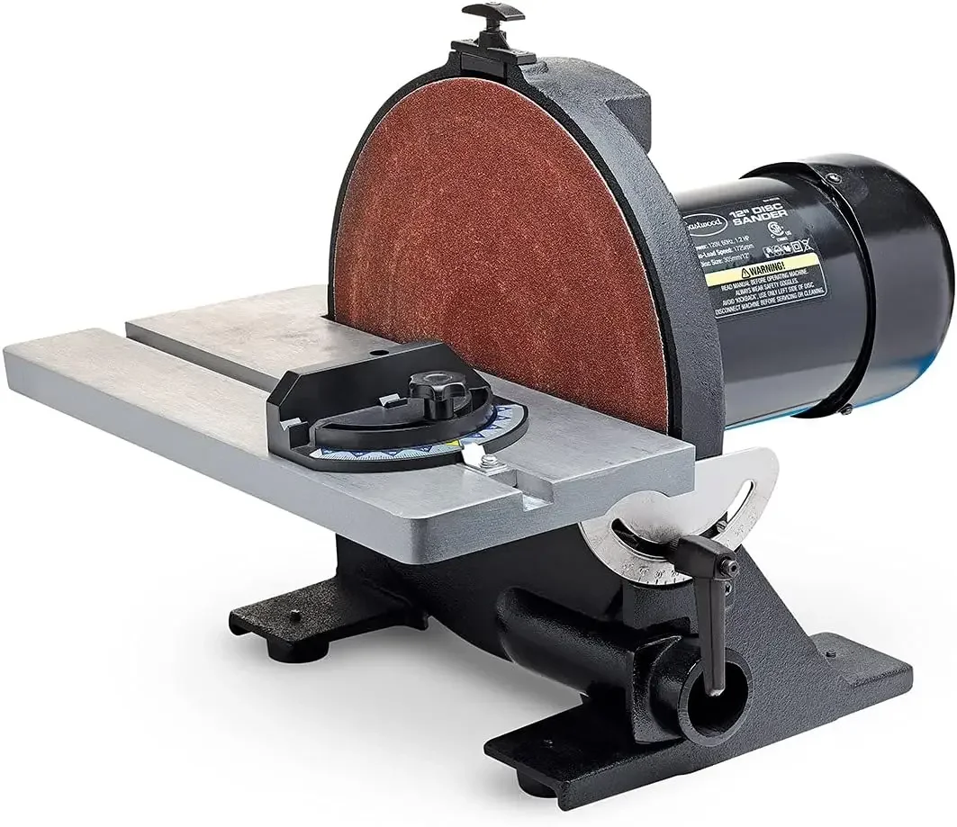 Levigatrice a disco Potente levigatrice a disco da 1,25 HP 12" Base in ghisa resistente e porta per vuoto con un lavoro regolabi
Levigatrice a disco Potente levigatrice a disco da 1,25 HP 12" Base in ghisa resistente e porta per vuoto con un lavoro regolabi