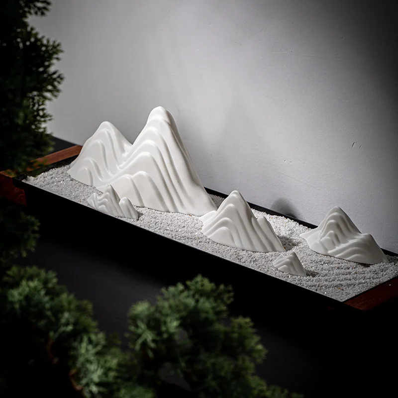 Snow Mountain Crafts Decoration Housewarming gifts, office furniture, decorations CERAMICS handicrafts Japanese landscape deco
Snow Mountain Crafts Decoration Housewarming gifts, office furniture, decorations CERAMICS handicrafts Japanese landscape deco
