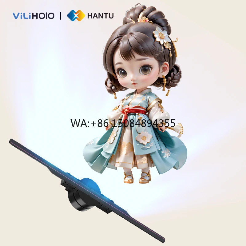 Hantu Professional 3D Hologram Fan 42cm LED Display Equipment for Advertising Holographic Projector Effect Machine Device
Hantu Professional 3D Hologram Fan 42cm LED Display Equipment for Advertising Holographic Projector Effect Machine Device