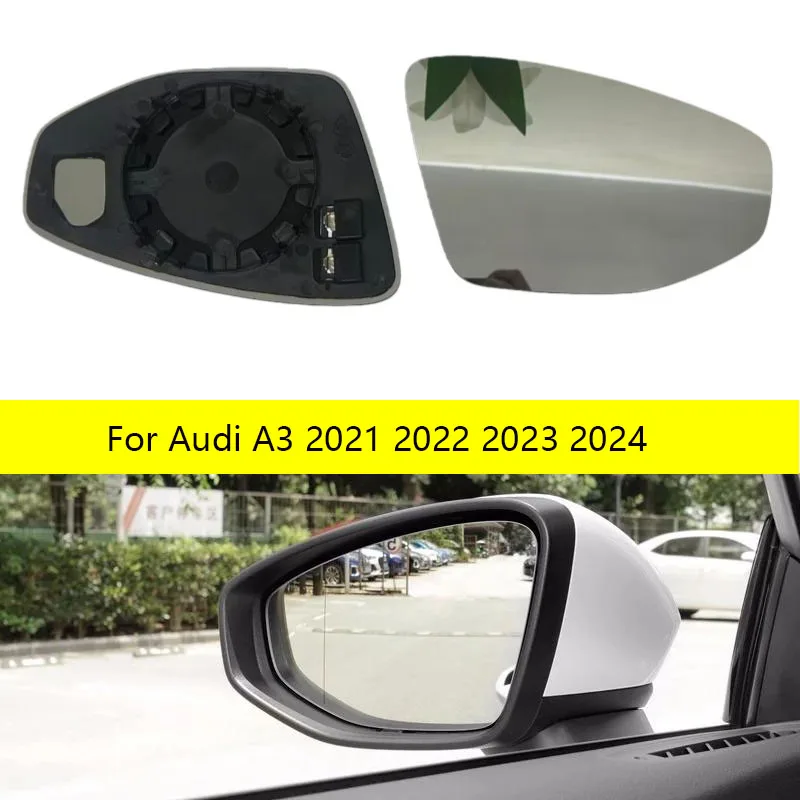 Левое и правое боковое заднее зеркало с подогревом для Audi A3 2021 2022 2023 2024
Левое и правое боковое заднее зеркало с подогревом для Audi A3 2021 2022 2023 2024