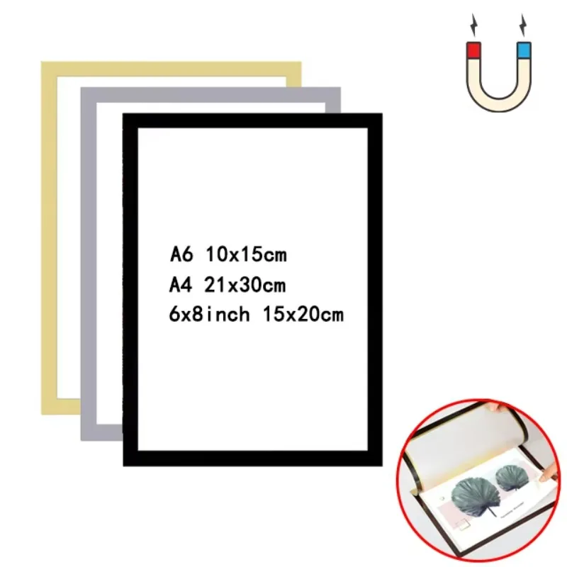 Magnetic Photo Frame for Pictures, A4, A6 Poster Cover, Reusable Self-Adhesive Paper, Info Display Rack, Door Fridge Hanger
Magnetic Photo Frame for Pictures, A4, A6 Poster Cover, Reusable Self-Adhesive Paper, Info Display Rack, Door Fridge Hanger
