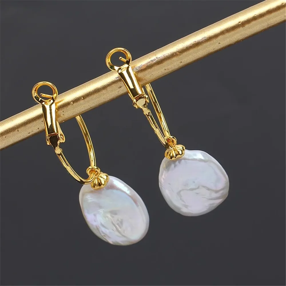 14K Gold Plated Brass Earwire Fasteners,Pearl Earring Settings ,Earring Fixtures For Jewelry Making,Earring Making Accessories
14K Gold Plated Brass Earwire Fasteners,Pearl Earring Settings ,Earring Fixtures For Jewelry Making,Earring Making Accessories