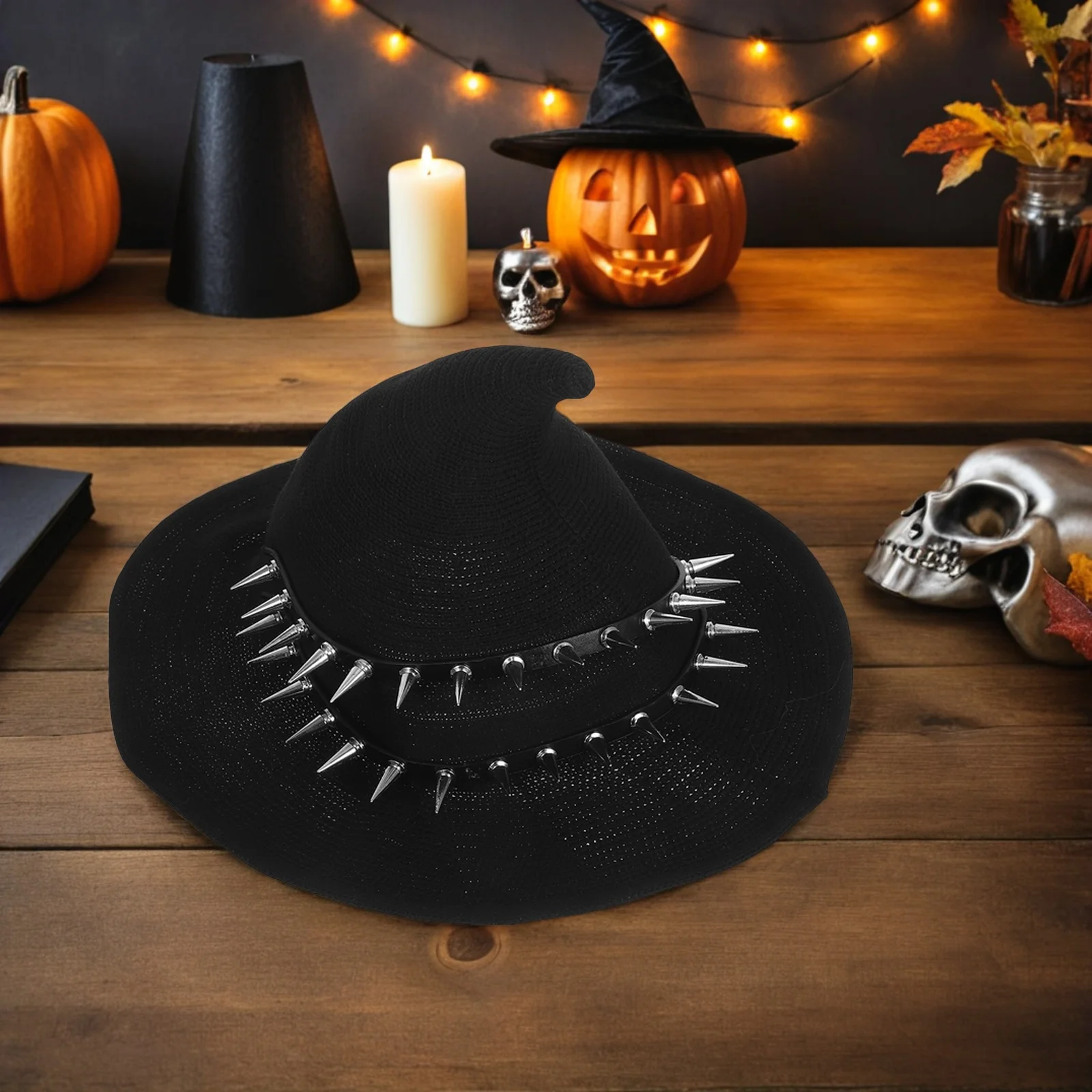 Steampunk Witch Hat Halloween Costume Masquerade Accessories Wizard Cosplay Polyester Party Miss
Steampunk Witch Hat Halloween Costume Masquerade Accessories Wizard Cosplay Polyester Party Miss