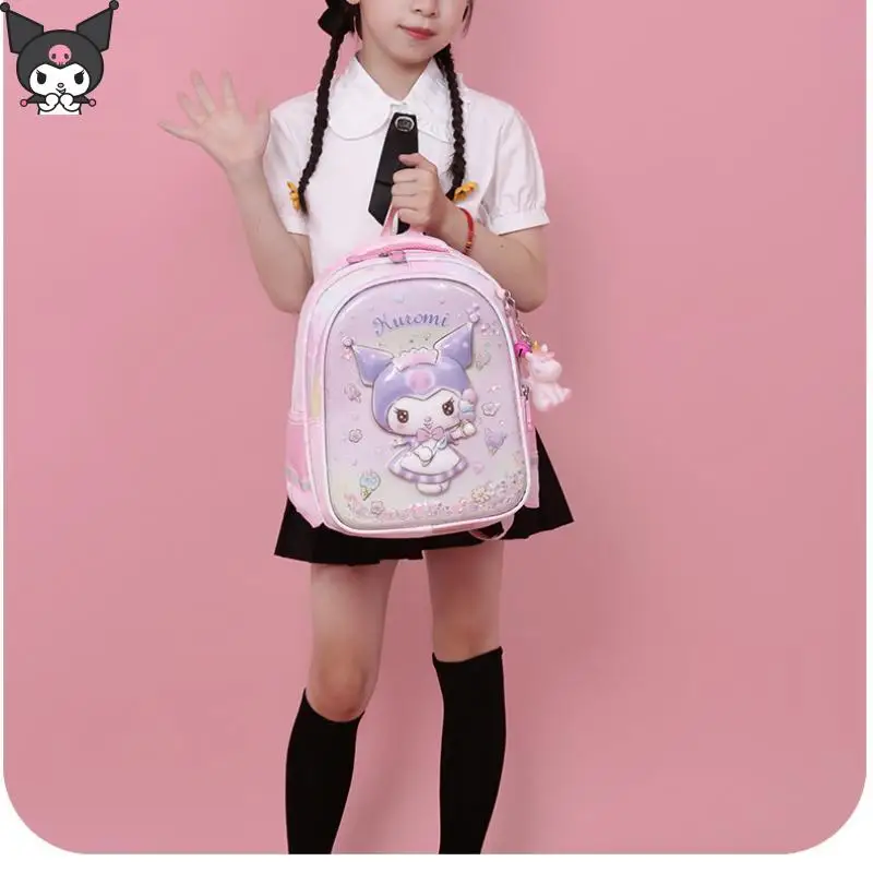 Festival Gift Hot Selling Item Sanrios Kuromi Lightweight Backpack Spinal Protection Waterproof Schoolbag Lighten The Burden
Festival Gift Hot Selling Item Sanrios Kuromi Lightweight Backpack Spinal Protection Waterproof Schoolbag Lighten The Burden