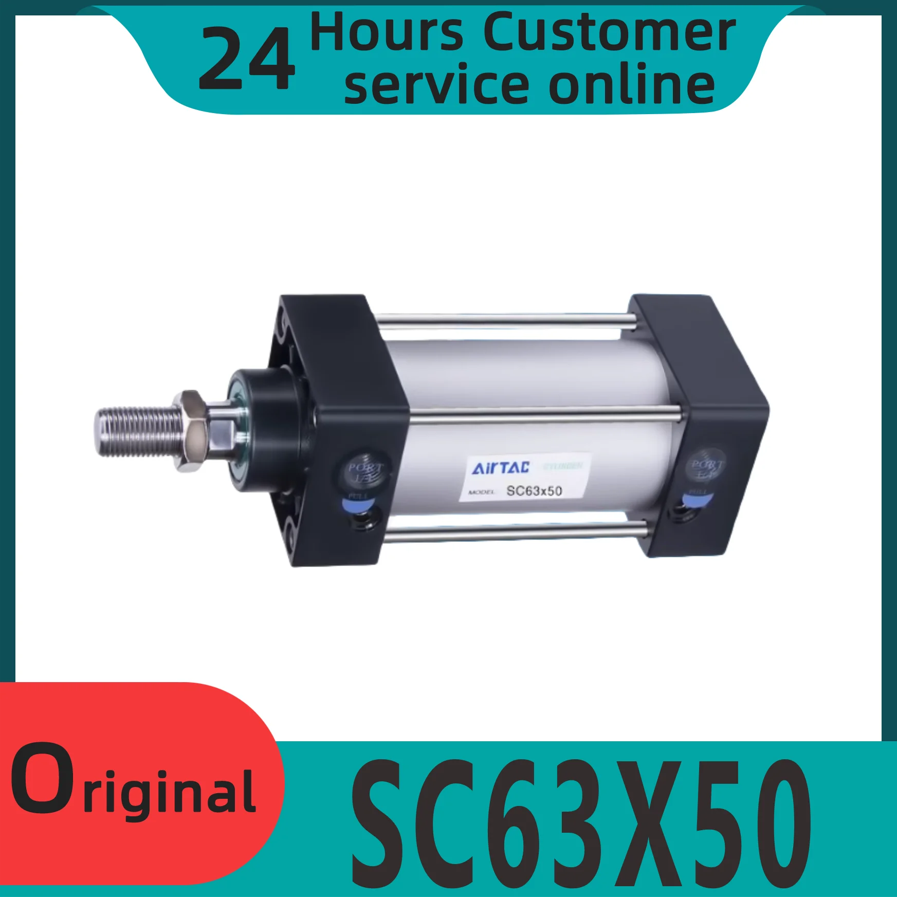 Совершенно новый оригинальный стандартный цилиндр SC63X50 SC63X25 SC63X75 SC63X100
Совершенно новый оригинальный стандартный цилиндр SC63X50 SC63X25 SC63X75 SC63X100