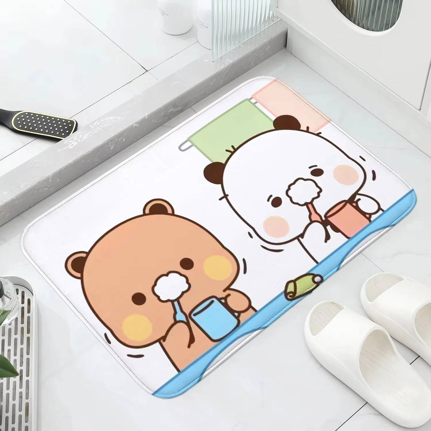 VIKAMA Cute Baby Soft Water Absorbent Quick-Drying Anti-Slip Floor Mat for Entry Door, Stain-Resistant Bathroom Diatomite Rug
VIKAMA Cute Baby Soft Water Absorbent Quick-Drying Anti-Slip Floor Mat for Entry Door, Stain-Resistant Bathroom Diatomite Rug
