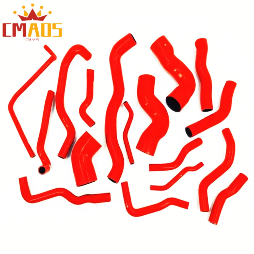 Silicone Intercooler Heater New Hoses For 2008-2014 2010 VW Golf MK6 GTI; Scirocco MK3 TSI 2.0 Turbo
Silicone Intercooler Heater New Hoses For 2008-2014 2010 VW Golf MK6 GTI; Scirocco MK3 TSI 2.0 Turbo