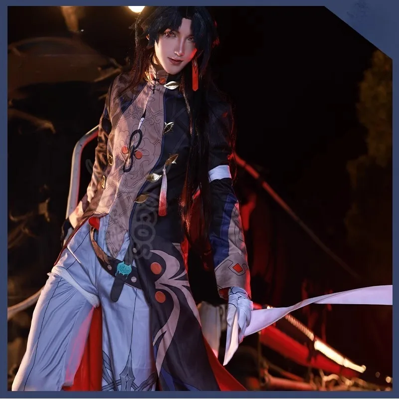 Blade Cosplay Costume Game Honkai Star Rail Cos Clothes Adult Uniform Outfit Black Wig Figure Accessory for Halloween
Blade Cosplay Costume Game Honkai Star Rail Cos Clothes Adult Uniform Outfit Black Wig Figure Accessory for Halloween