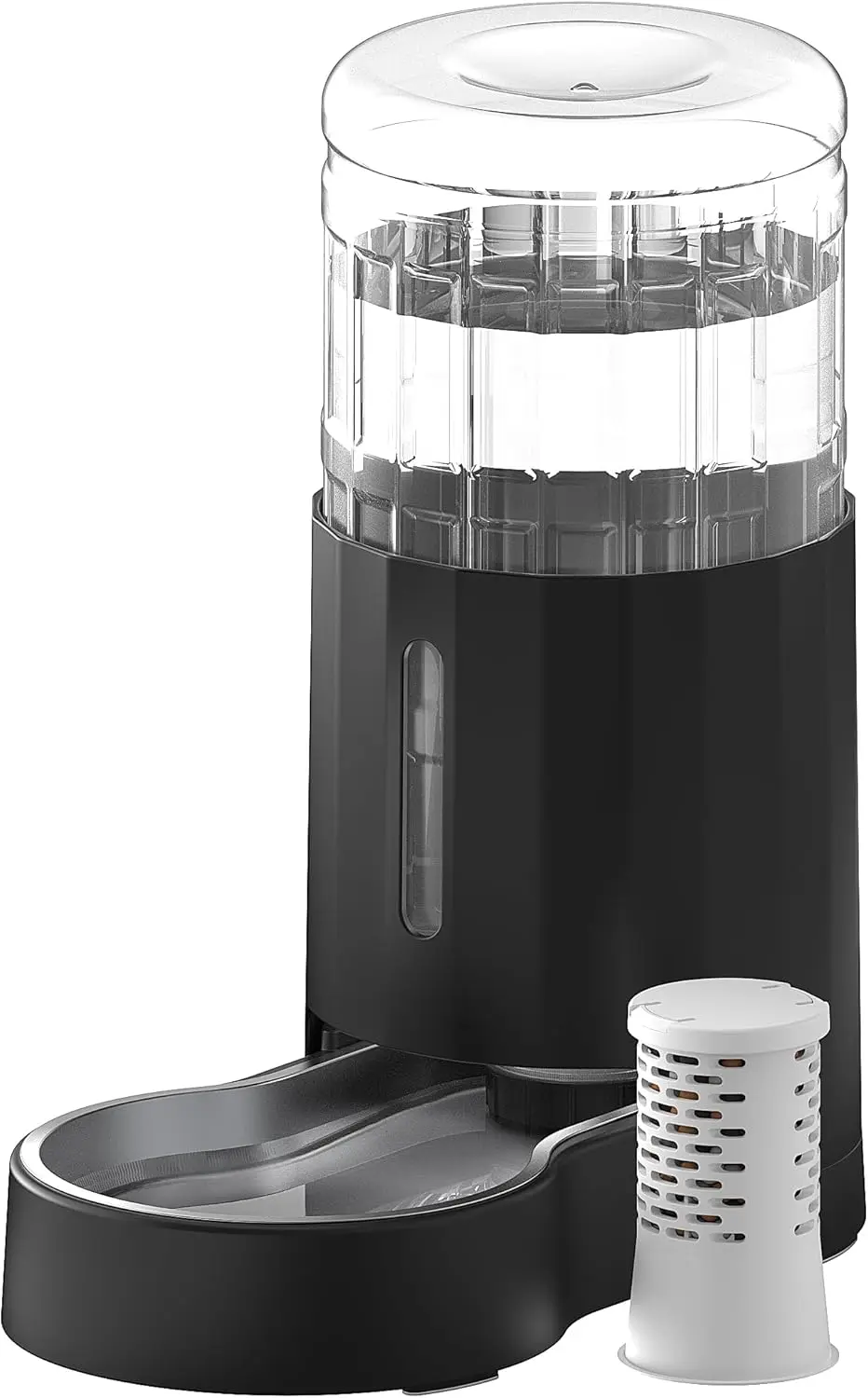 Automatic Pet Water Dispenser with Stainless Steel Bowl, Gravity Feeder, Large Capacity, Quiet Drinking Area (8L+Filter, Black)
Automatic Pet Water Dispenser with Stainless Steel Bowl, Gravity Feeder, Large Capacity, Quiet Drinking Area (8L+Filter, Black)