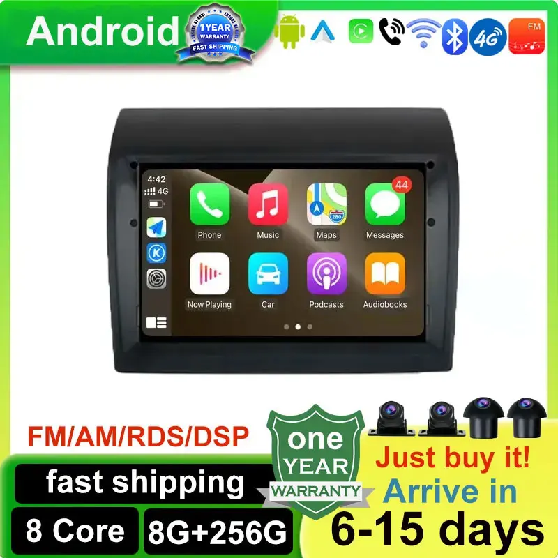 Для Fiat Ducato 2008-2015 Carplay Android 14 автомобильный радиоприемник мультимедийный стереоплеер Wi-Fi GPS-навигация
Для Fiat Ducato 2008-2015 Carplay Android 14 автомобильный радиоприемник мультимедийный стереоплеер Wi-Fi GPS-навигация