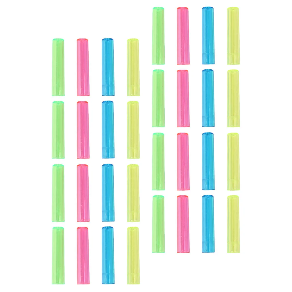50 Pcs Pencil Case Tip Caps Plastic Cover for Student Protector School Color Pencils Kids
50 Pcs Pencil Case Tip Caps Plastic Cover for Student Protector School Color Pencils Kids