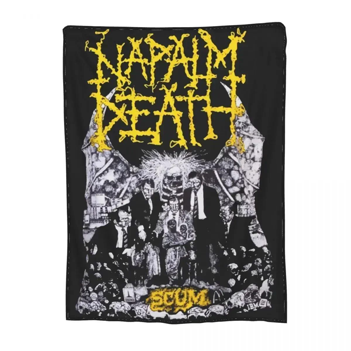 Плед из флиса с символикой группы Napalm Death (блэк-метал), мягкий, теплый, плюшевый, стеганый, для путешествий и домашнего декора
Плед из флиса с символикой группы Napalm Death (блэк-метал), мягкий, теплый, плюшевый, стеганый, для путешествий и домашнего декора