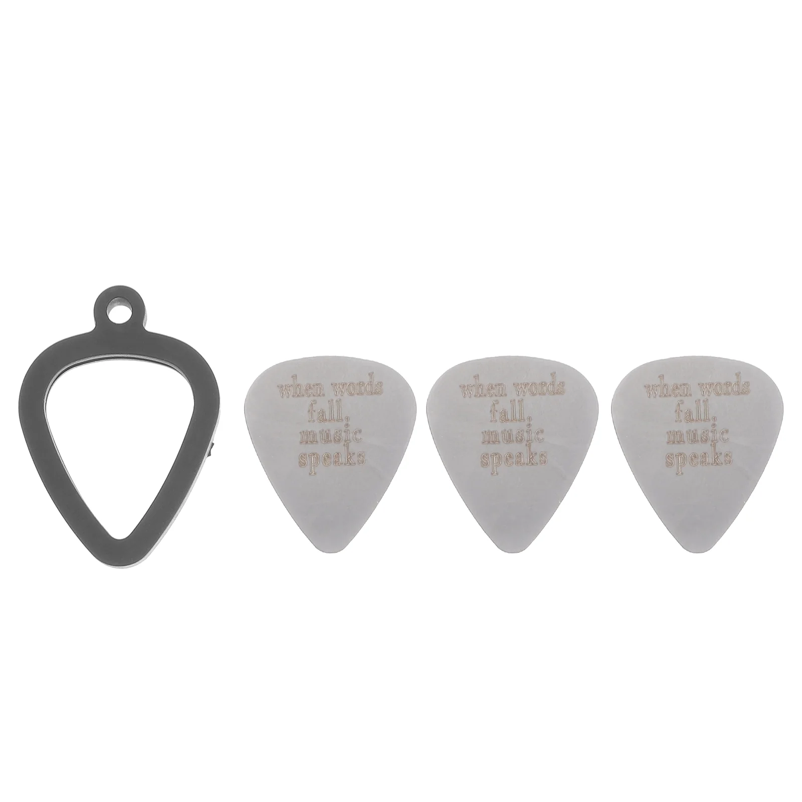 3 Pcs Guitar Pick Metal Picks for Electric Stainless Steel Small Silica Gel Acoustic
3 Pcs Guitar Pick Metal Picks for Electric Stainless Steel Small Silica Gel Acoustic