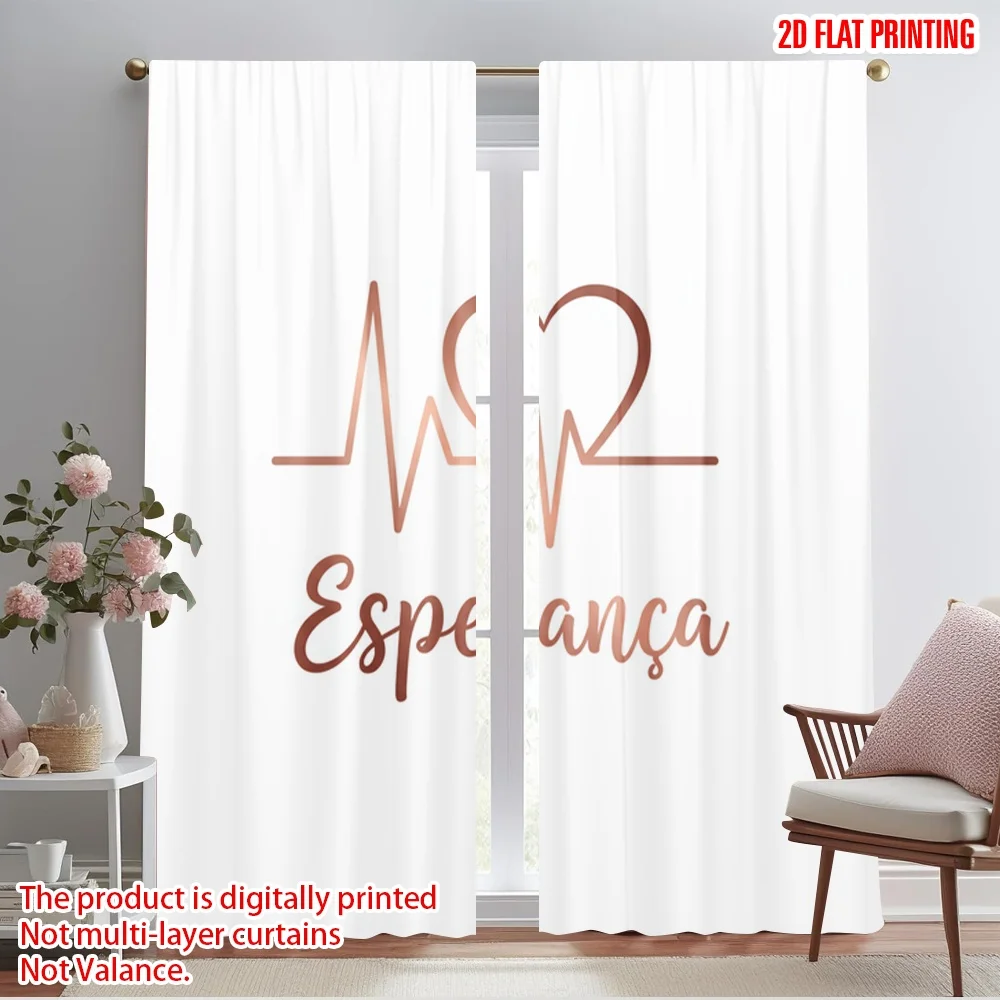 2pcs 2D flat printing Curtain Hope Wave Polyester Without Electricity Family Party Use for Outdoor and Home Garden Decorations
2pcs 2D flat printing Curtain Hope Wave Polyester Without Electricity Family Party Use for Outdoor and Home Garden Decorations