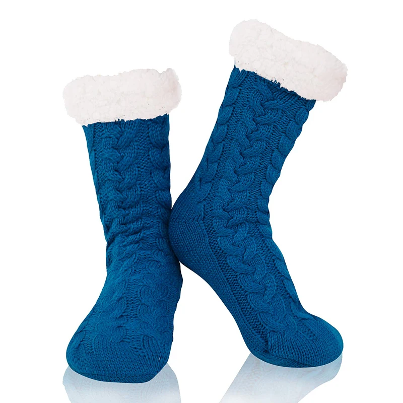 Womens Fuzzy Thermal Sock Plush Grip Hemp Winter Soft Female Home Indoor Warm Bedroom Silicone Non-slip Thick Slipper Floor Sock
Womens Fuzzy Thermal Sock Plush Grip Hemp Winter Soft Female Home Indoor Warm Bedroom Silicone Non-slip Thick Slipper Floor Sock