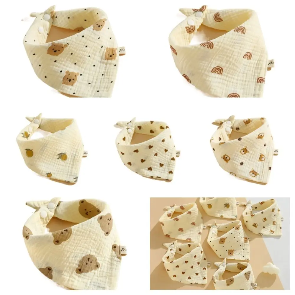 Adjustable Printing Baby Muslin Bibs Cotton Solid Color Saliva Towel Snap Button Soft Burp Cloths Feeding Drool Bibs
Adjustable Printing Baby Muslin Bibs Cotton Solid Color Saliva Towel Snap Button Soft Burp Cloths Feeding Drool Bibs