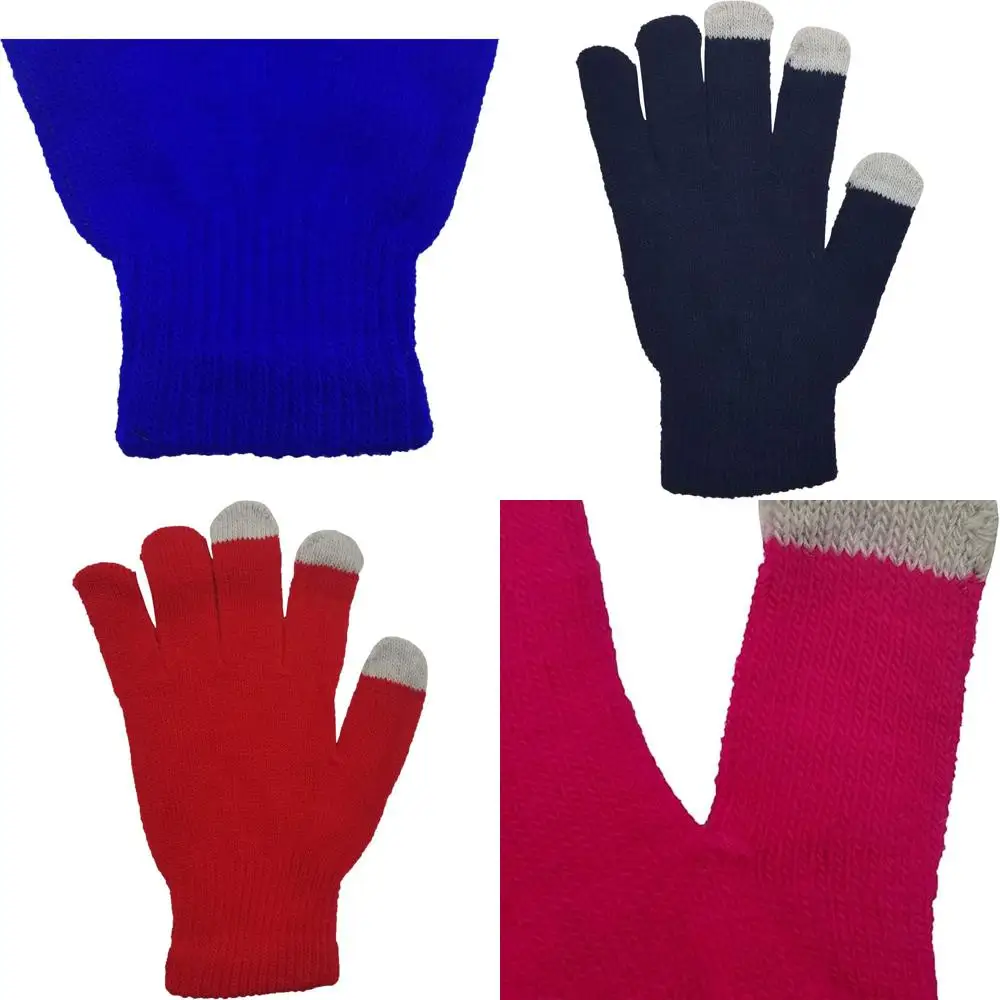 48 пар зимних перчаток с мягкой начесной подкладкой, эластичная посадка для мужчин и женщин
48 пар зимних перчаток с мягкой начесной подкладкой, эластичная посадка для мужчин и женщин