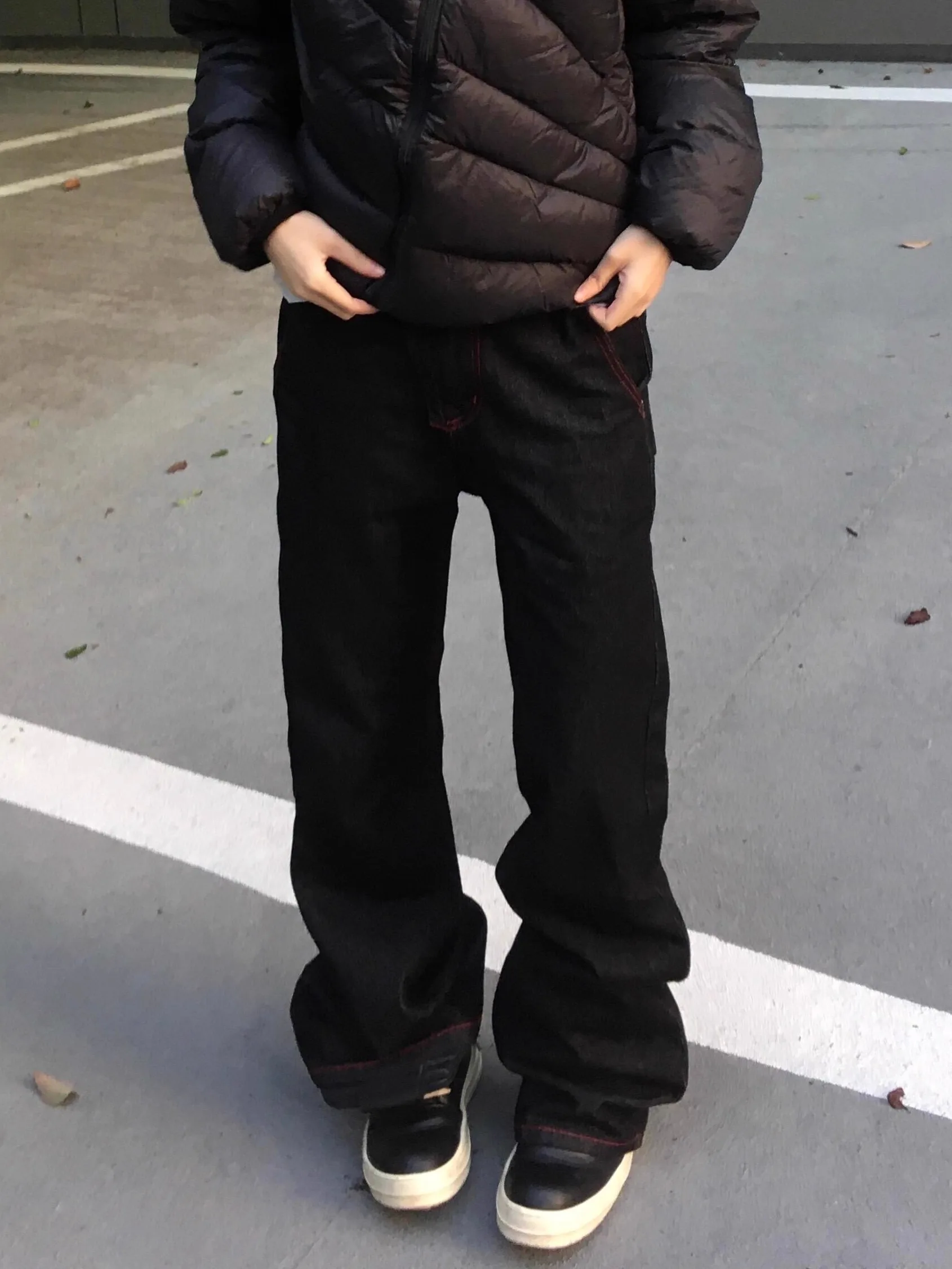 Мужские джинсы Cleanfit Vintage Red прямого кроя, оригинального цвета, слегка расклешенные, длинные брюки, бренд American Sle Tagkita
Мужские джинсы Cleanfit Vintage Red прямого кроя, оригинального цвета, слегка расклешенные, длинные брюки, бренд American Sle Tagkita