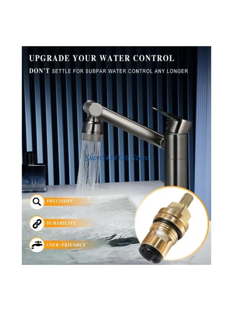 H7ED Pack Of 2 Universal Ceramic Valves Cartridges for Left & Right Side Installation
H7ED Pack Of 2 Universal Ceramic Valves Cartridges for Left & Right Side Installation