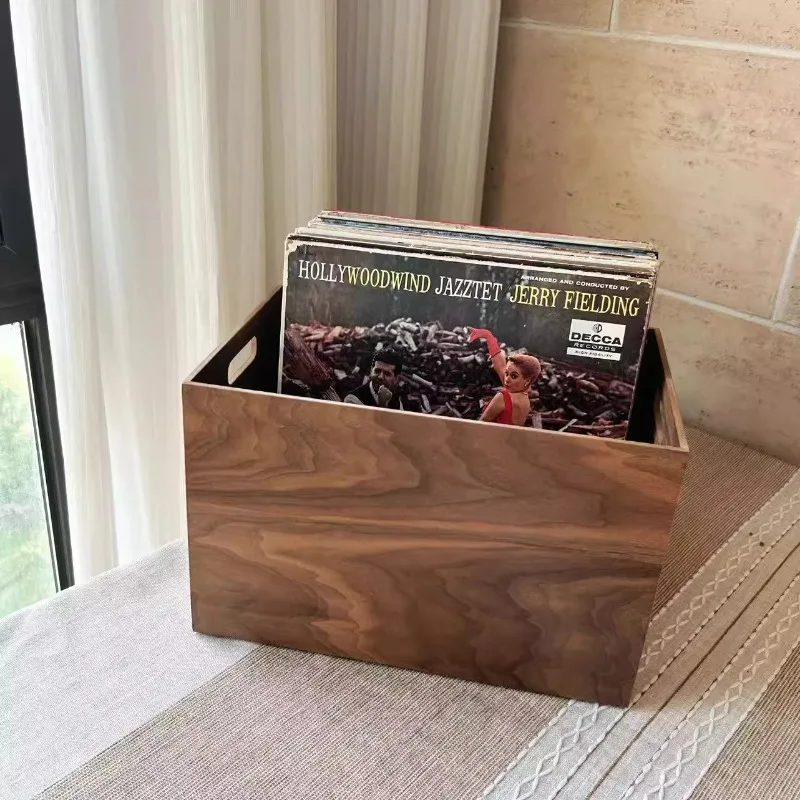 Vinyl record storage box Record disc display stand LP vinyl cabinet CD storage box Wooden
Vinyl record storage box Record disc display stand LP vinyl cabinet CD storage box Wooden