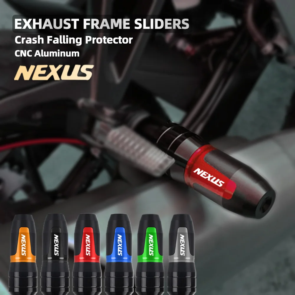 FOR GILERA Nexus 125 250 300 E3 2006 2007-2009 2010 Motorbike CNC accessories Exhaust Frame Sliders Crash Pads Falling Protector
FOR GILERA Nexus 125 250 300 E3 2006 2007-2009 2010 Motorbike CNC accessories Exhaust Frame Sliders Crash Pads Falling Protector
