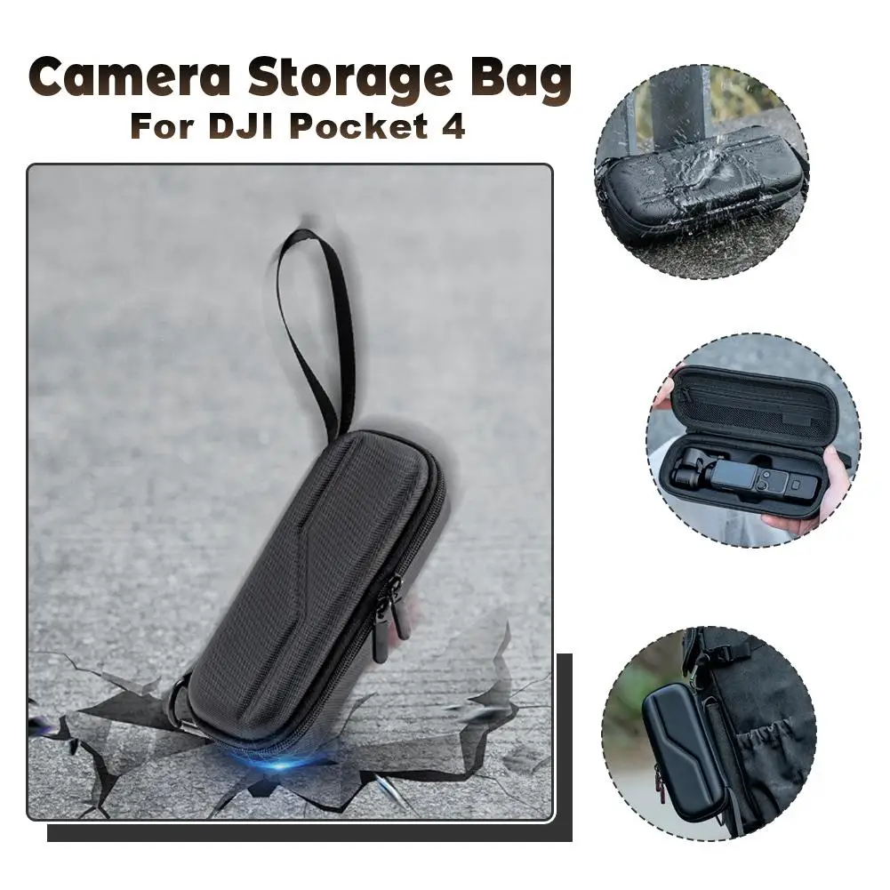 For DJI Pocket4 Storage Bag With Lanyard Mesh Pocket Drop-proof Pressure-resistant Action Camera Hard Shell Handheld Storage Bag
For DJI Pocket4 Storage Bag With Lanyard Mesh Pocket Drop-proof Pressure-resistant Action Camera Hard Shell Handheld Storage Bag
