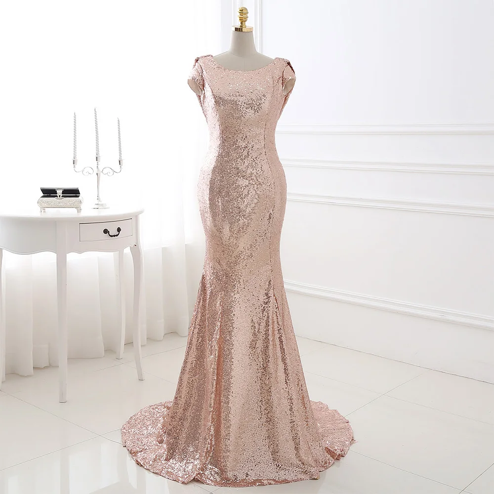 Luxury Sequined Mermaid Evening Dress High Quality Floor Length Crew neck Sleeveless فساتين سهره نسائيه فخمة Custom Size
Luxury Sequined Mermaid Evening Dress High Quality Floor Length Crew neck Sleeveless فساتين سهره نسائيه فخمة Custom Size