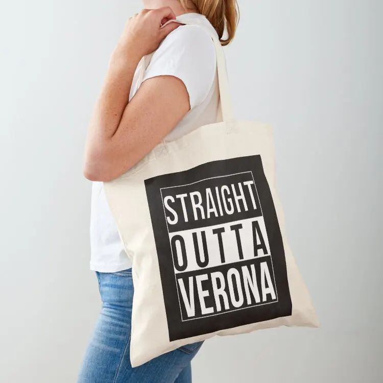 Straight Outta Verona Tote Bag tote bag custom ecological bags Woman shopper bag free delivery bags
Straight Outta Verona Tote Bag tote bag custom ecological bags Woman shopper bag free delivery bags
