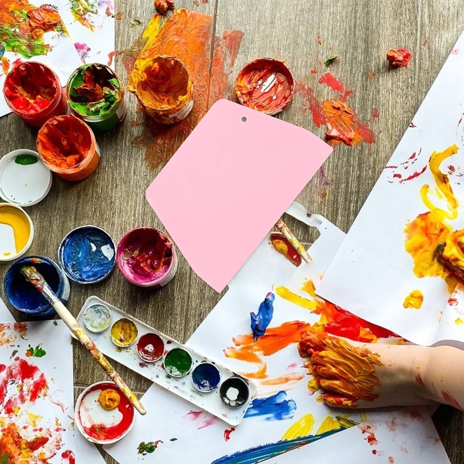 12Pcs Painting Tools Plastic Scrapers for Drawing Art Accessories DIY Supplies for Plastic Spreaders Painting Tools
12Pcs Painting Tools Plastic Scrapers for Drawing Art Accessories DIY Supplies for Plastic Spreaders Painting Tools